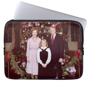 Julordförande James Jimmy Carter White House Laptop Fodral