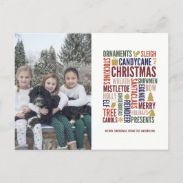 Julords julbild postkort helg vykort