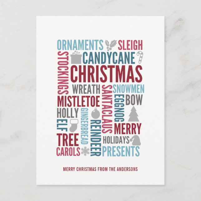 Julords julkort helg vykort (Framsida)