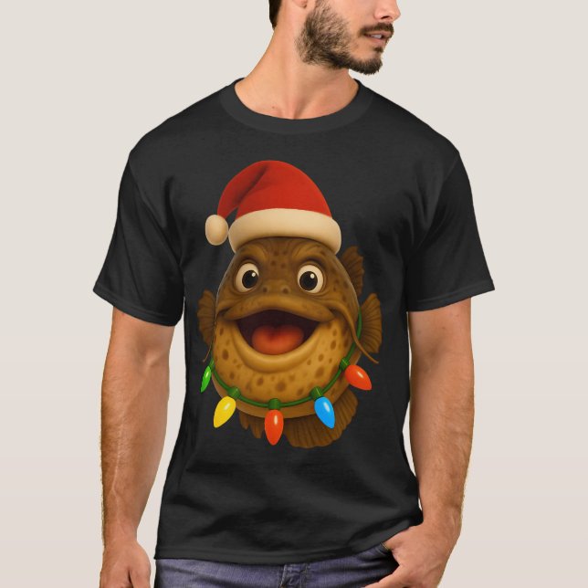Julpaddefisk T Shirt (Framsida)