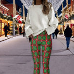 Julpalatset, effekt leggings<br><div class="desc">Den här jultemaeffekten Plaid in Tiles ser så festlig ut,  så varm och söt! Perfekt för bära med Festive Top och redo till party!</div>