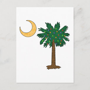 Julpalmetto Helg Vykort