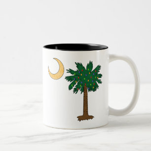 JulPalmetto Två-Tonad Mugg