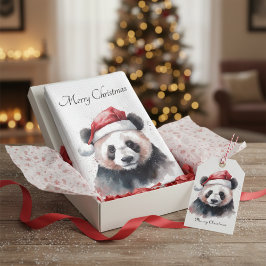 Julpanda, anpassade kökshandduk