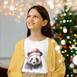 Julpanda, anpassade t shirt