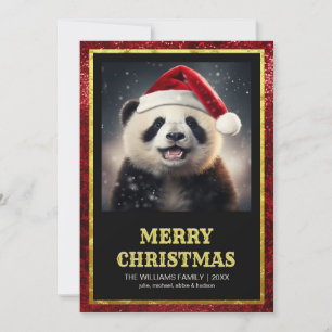 Julpanda Inbjudningar