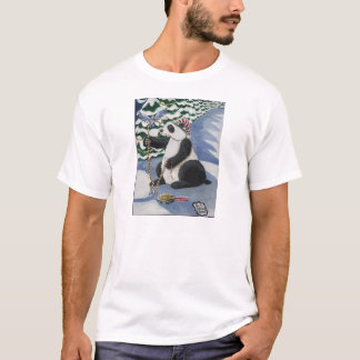 JulPandabjörn av Toni Donelow Stewart T-shirt