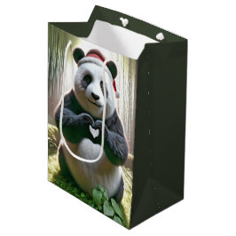 Julpandabjörn i Bamboo-skogen