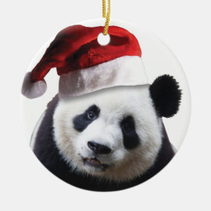 Julpandabjörn Julgransprydnad Keramik