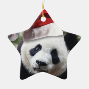 Julpandabjörnen Julgransprydnad Keramik