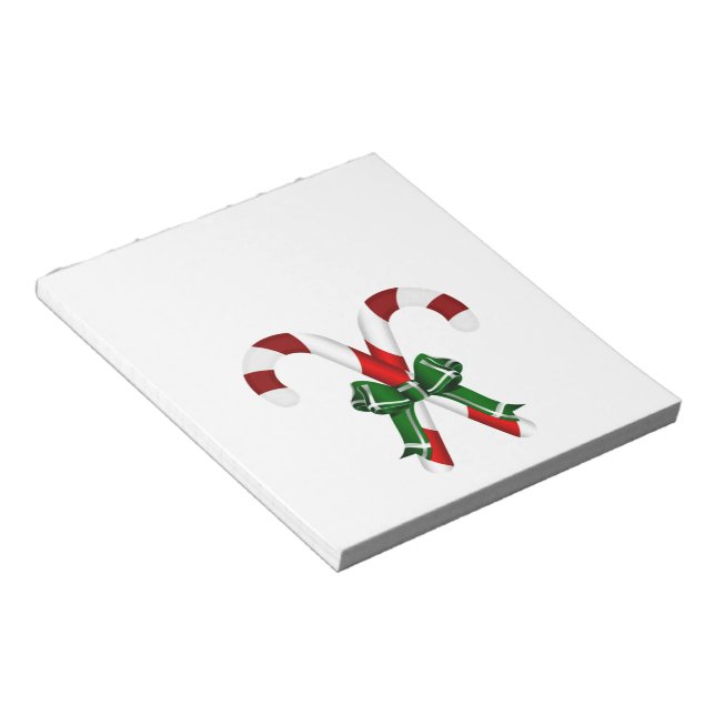 Julpandystick med ben anteckningsblock (Vinklad)