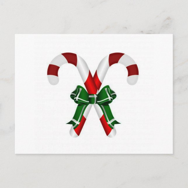 Julpandystick med ben helg vykort (Framsida)