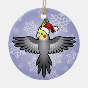 Julpapegoja Julgransprydnad Keramik