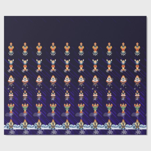 Julpapper (Platt)
