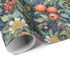 Julpapper Art Nouveau-stil