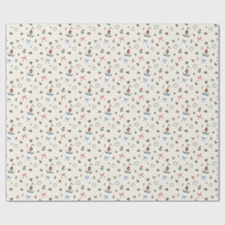 Julpapper med kusttema | Segelbåts stävar