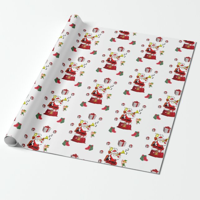 Julpapper Tomte (Utrullad)