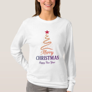 Julpar T-Shirt för par & Glad jul-kollektion
