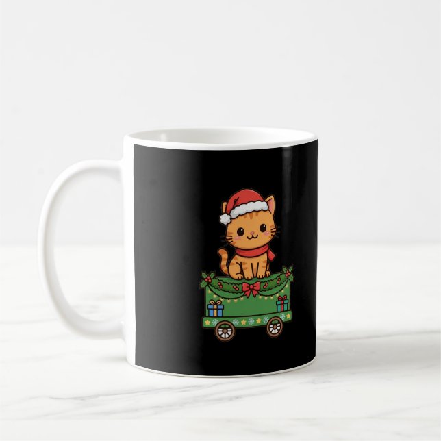 Julparad Kitten Jul Kaffemugg (Vänster)