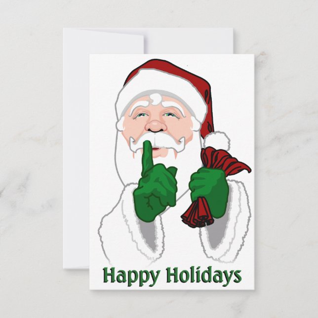 Julpartiets Anpassningsbar - julklapp Inbjudningar (Framsida)