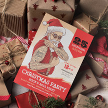 Julpartiets inbjudan till Rock N Roll Jultomten