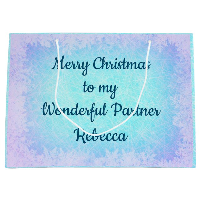 Julpartner i personlig (Framsidan)