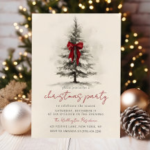 Julparty Festiv Julkrans Inbjudan