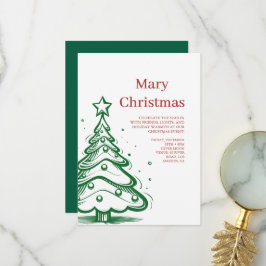 Julparty firande inbjudningar