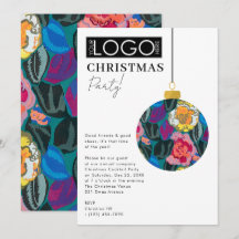 Julparty Firman Logo Snygg Prydnad Xmas