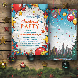 Julparty för barn inbjudningar