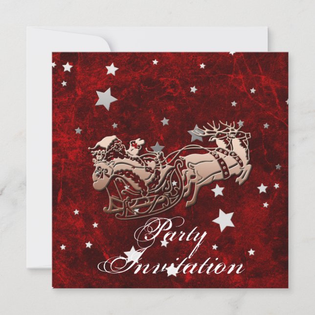 Julparty-inbjudan Inbjudningar (Framsida)