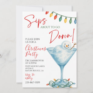 Julparty Invitation Inbjudningar