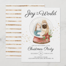 Julparty Invitation