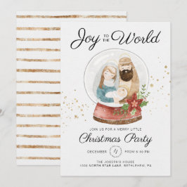 Julparty Invitation Inbjudningar