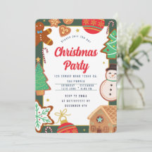 Julparty Invitation