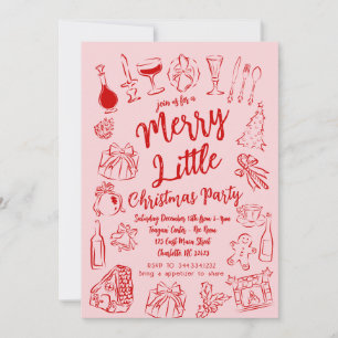 Julparty Invitation Inbjudningar