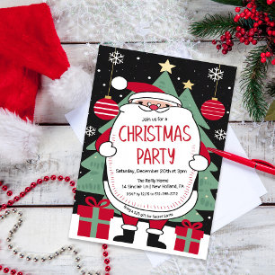 Julparty med Tomte Inbjudan