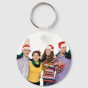 Julparty Nyckelring