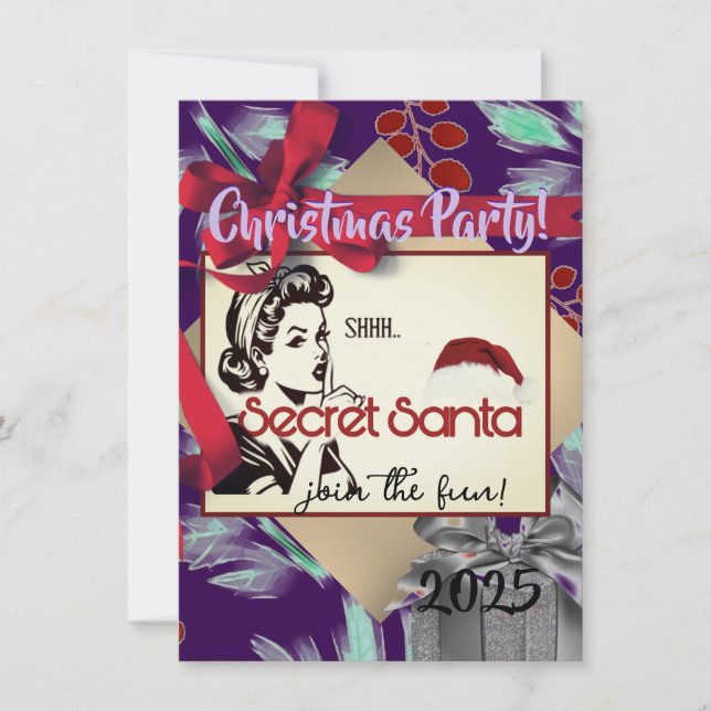 Julparty tomtegåva (Framsida)