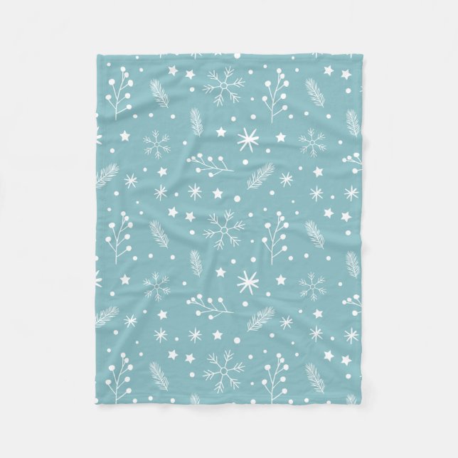 Julpartydekor Fleecefilt (Framsidan)