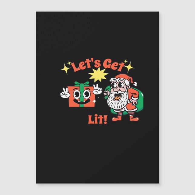 Julpartydesign - Låter oss få det att brinna Klass (Framsida)