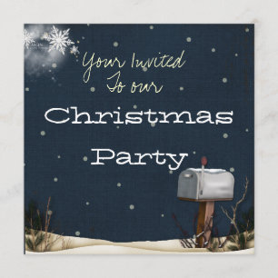 Julpartyinbjudan Inbjudningar