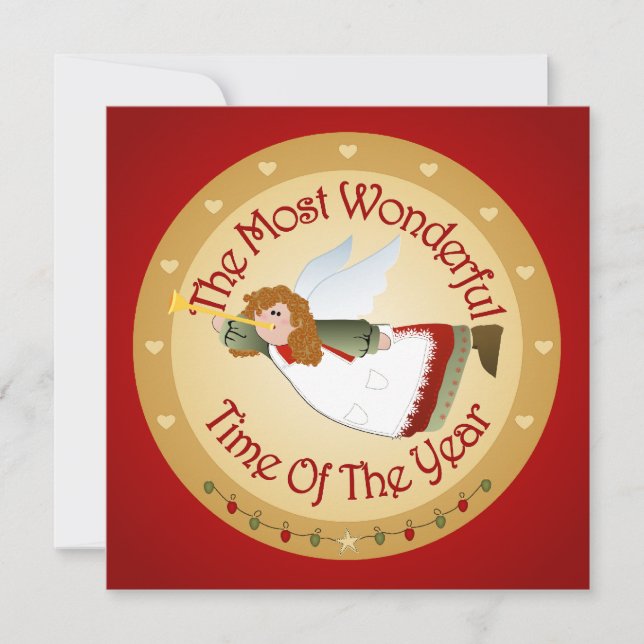 Julpartyinbjudan Inbjudningar (Framsida)