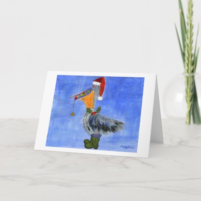 Julpelikan Helgkort (Framsida)