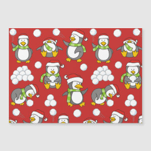 Julpenguins bakgrund