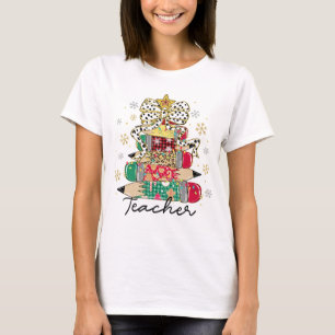 Julpennsträd Lärarskjorta T Shirt