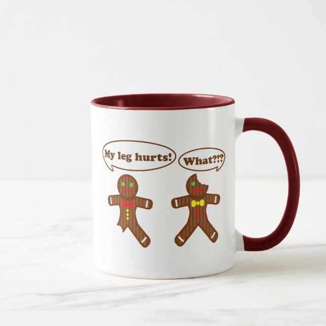 Julpepparkakahumor Mugg (Höger)