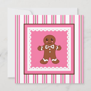 Julpepparkakainbjudan Inbjudningar