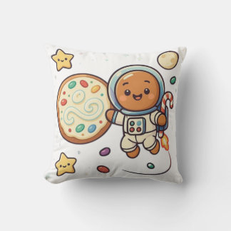 Julpepparkakor Astronaut Jul Söt Rymd Kudde