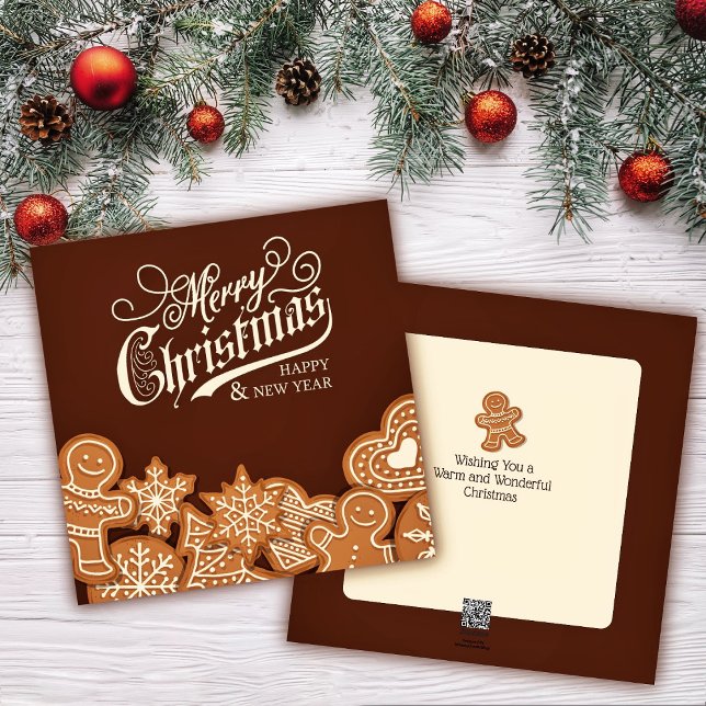 Julpepparkakor  julkort (Skapare uppladdad)